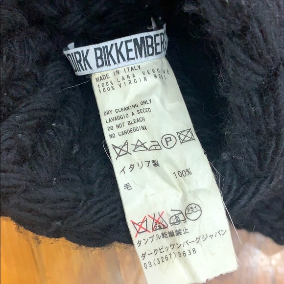 RARE DIRK BIKKEMBERGS chunky knit - Picture 7 of 7